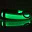 LED Safety Collar For Small And Medium Dogs - Adjustable, Flashing Glow For Night Walking