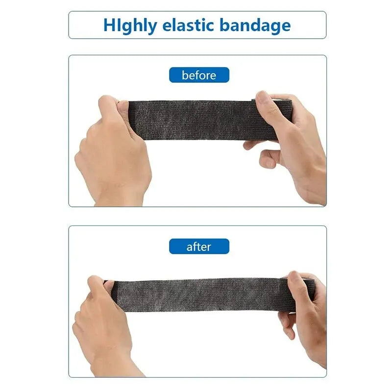 6pcs Self-Adhering Bandage Fixing Bandage Animal Bandage Hand Tearing Waterproof Elastic Bandage for Pets 5 cm X 4.5 M