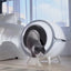 Factory custom app control Large capacity intelligent smart self cleaning litter box for cats automatic cat toilet