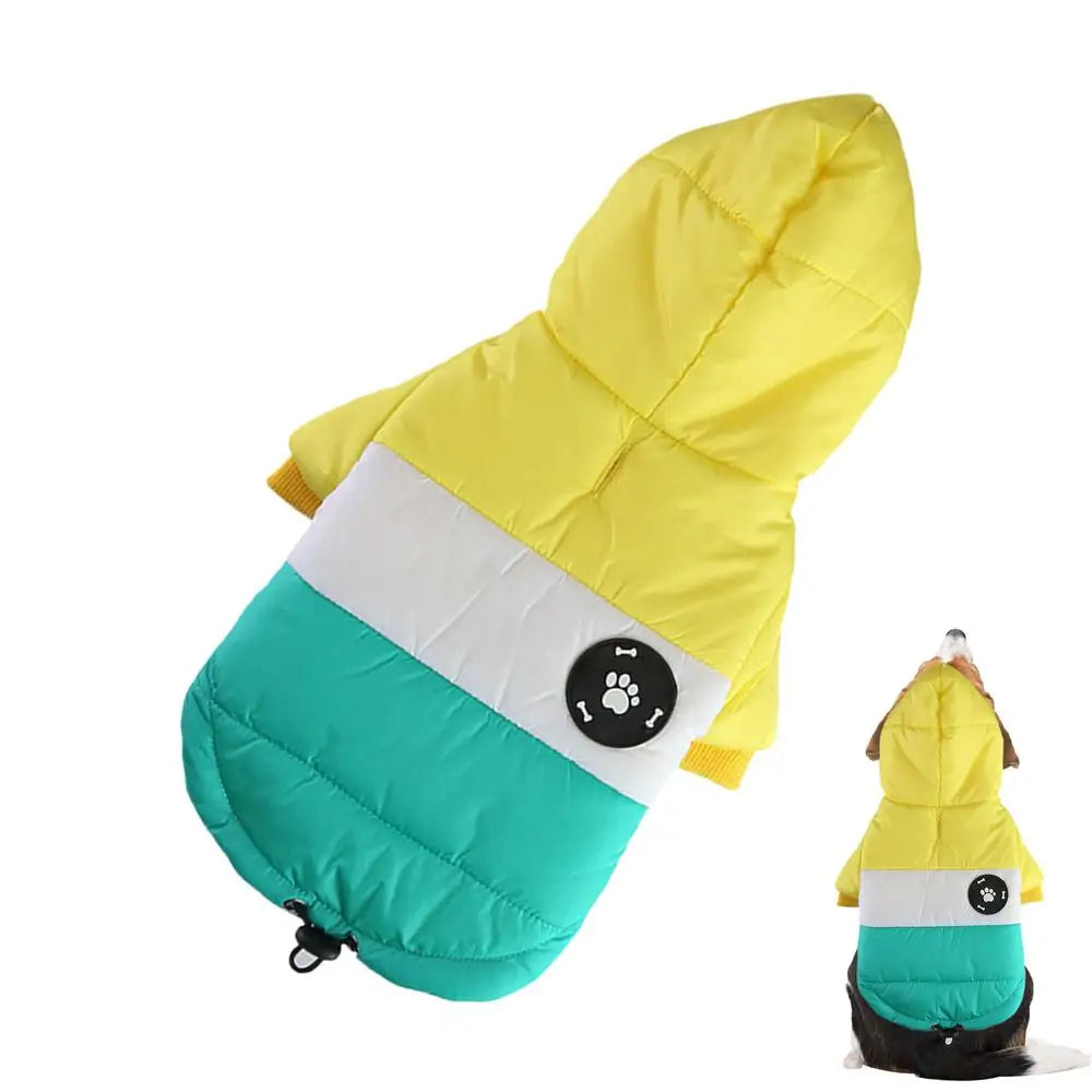 Dog Winter Coat Soft Warm Puppy Clothes Dog Coat Windproof Dog Jacket Comfortable Pets Cold Weather Coat For Medium Large Dog