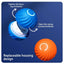 1pcs Dog Toys Intelligent Gravity Jump Ball Rechargeable Bite-Resistant Rolling Ball Cat And Dog Chase Interactive Pet Toys