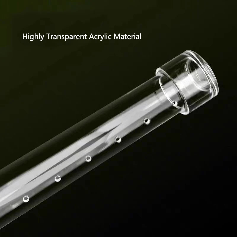 Aquarium Filter Rain Spray Bar Outflow Pipe Transparent Acrylic Rain Shower Outlet Tube Kit Fish Tank External Filter Accessries