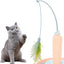 Electric Cat Toy Funny Cat Toys Cat Feather Teaser Multifunctional Indoor Cat Interactive Toy Reusable Electric Kitten Playing