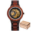 BOBO BIRD Wood Mechanical Watch Men Relogio Masculino Big Mens Watches Top Brand Luxury Timepieces erkek kol saati Dropshipping