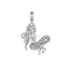 New 925 Silvering Disney Cute Bird Tiger Duck Dog Rabbit Salamander Charm Bead fit Original Bracelet Trinket DIY Women Jewelry