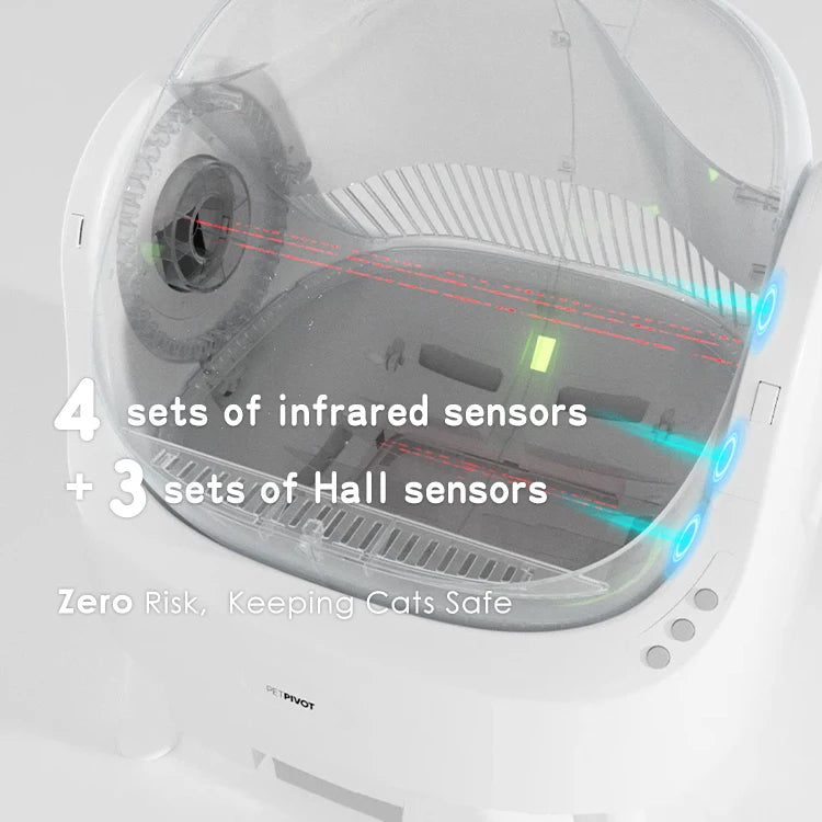 Reliable design pet products for Multiple Cats Automated Cleaning Litter Box