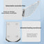 Semi-Automatic Cat Litter Pan Portable Quick Cleaner Semi-Automatic Cat Litter Box Anti-Odor with Litter Splash Bowl