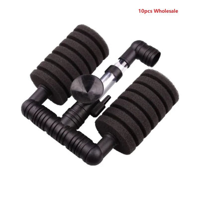 Bio Sponge Filter for Aquarium Fish Tank Shrimp Pond Air Pump Biochemical Filtration Foam Aquarium Accessories 10PCS Wholesale