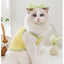 Sweetheart Bow Tie Hairpin Pet Dog Clothes Countryside Leisure Summer Vest for Small Puppy Soft Cotton Chihuahua Cat Clothing