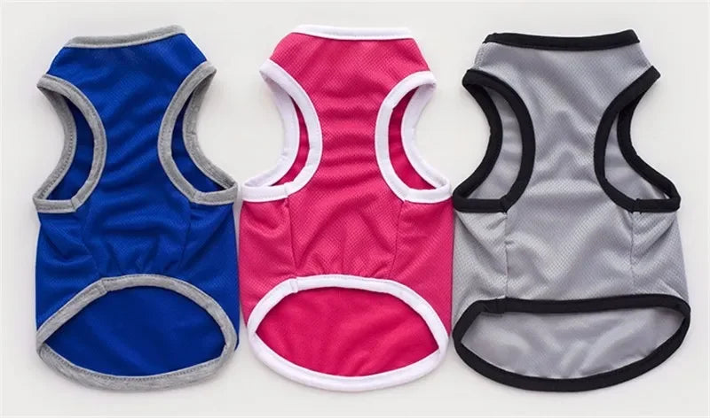 Dog Clothes Shirt Pet Cooling Vest Small Dogs Comfortable Costume Puppy Outfits Breathable Clothes Yorkshire Terrier Chihuahua