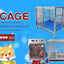 LIZE PET Veterinary Equipment High Quality 304 Stainless Steel dog cat cage kennels Veterinary Cages