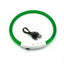 50cm LED Luminous Dog Collar Waterproof And Dustproof Visual Night Dog Walking To Prevent Lost Creative Color Dog Sub-sign Light