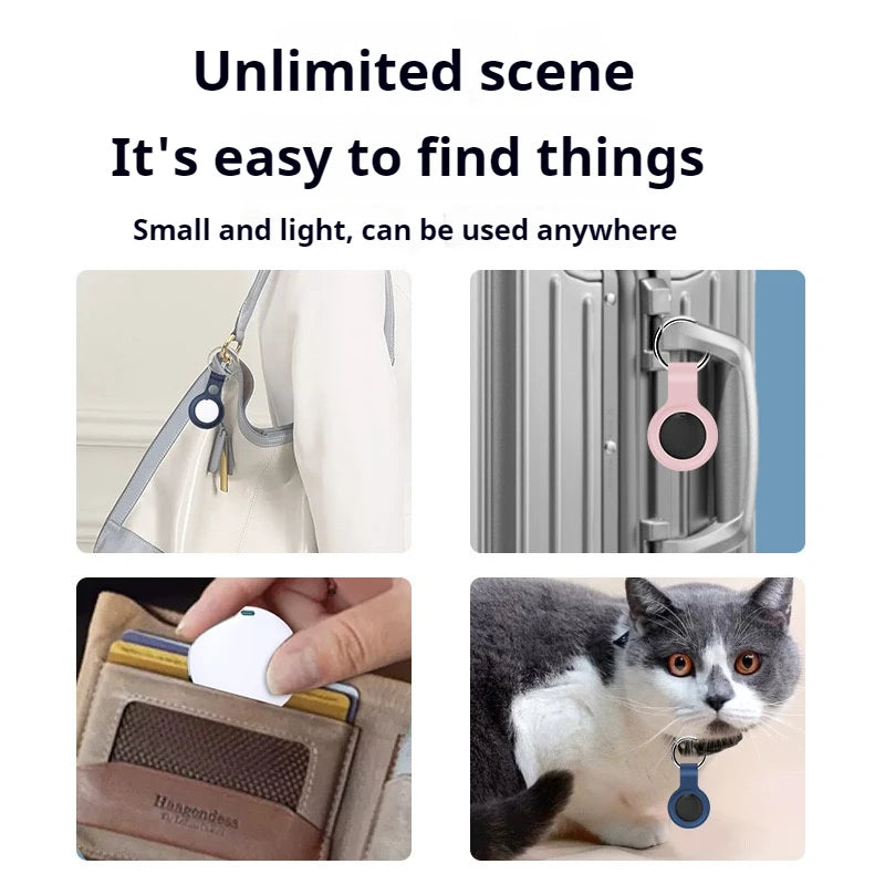 Pet Smart Finder Tracker Key Finder Phone Airtag APP Search With Alarm Real-time Location Children Positioning Smart Pet Locator