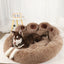 Fluffy Dog Bed Large Pet Products Dogs Beds Small Sofa Baskets Pets Kennel Mat Puppy Cats Supplies Basket Blanket Accessories