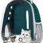Cat Pet Carrier Backpack Transparent Capsule Bubble Pet Backpack Small Animal Puppy Kitty Bird Breathable Pet Carrier for Travel