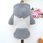 Thicken Warm Sherpa Fleece Dog Coat Winter Dog Clothes for Small Medium Dogs, Puppy Hooded Sweater Yorkie Chihuahua Pet Apparel