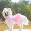 Cute Girl Dog Dress Bowknot Princess Lace Tulle Skirt Ruffle Tutu Dress for Small Dogs Cats Chihuahua York Summer Puppy Clothes