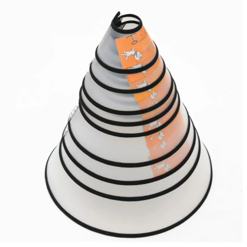 Prevent BiteTransparent Dog Cat Protection Cover Wound Healing Bath Grooming Cone Protective Pet Dog Medical Collar Dropshipping