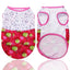 Pet Dog Clothes Clothing Cartoon  Puppy Dogs Soft Vests Summer Shirt Casual T-Shirt for Small Pet Supplies vest for dogs