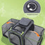 Large Capacity carrier Cat Pet Airlines approved reflective tape Cat Travel Bag expandable Foldable soft dog carrier