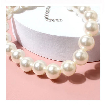 Luxury Dog Pearl Necklace Adjustable Puppy Pet Collar Jewelry Accessories for Small Medium Large Dogs Beagle Yorkie Chihuahua