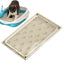 Litter Catcher Mat Litter Trapping Mat Double-Laye Cat Litter Pads Detachable Cat Box Mat Litter Mat Trapper For Home Pet Shops