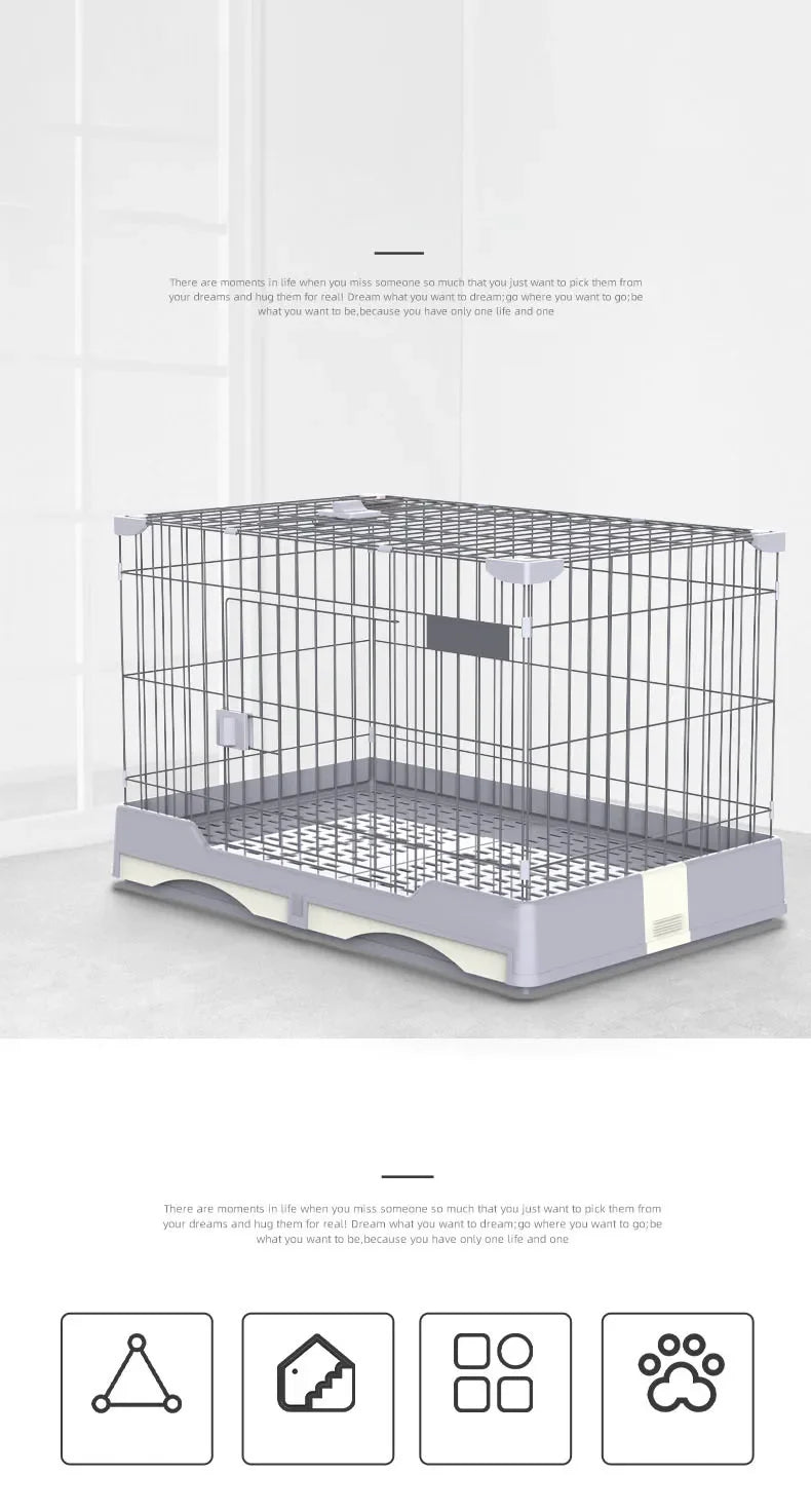 Double Drawer Rabbit Cage Pets Animal Cages Hamster Cages With Wheels