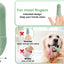 360° Cleaning Finger Toothbrush for Dogs, Food Grade Silicone Dog Finger Toothbrush, Toothbrush for Dogs Cats Dental Care