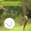 UXCELL Reptiles Amphibians Cleaning Tools Snake Hook Retractable Snake Catcher Snake Stick Snake Grabber Tool Black