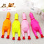 Interactive Rubber Squeaky Pet Dog Toys Pet Tooth Chewing Cleaning Toys Dog Cat Colorful Screaming Chicken Dog PopularToy Hot