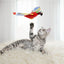 Pet Toy Electric Simulation Fake Eagle Electronic Rotation Simulation Bird Hanging Interactive Teasing Cat Dog Toy Silent Model