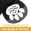 Anti-Slip Dog Socks Adjustable Pet Non-Slip Paw Protection with Paw Pattern for Puppy Dog Indoor Traction Control Wear on Floor