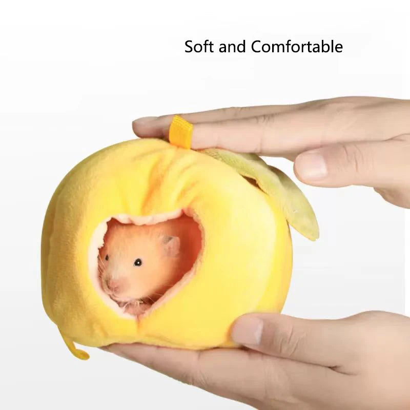 Winter Warm Hamster Cotton Nest Bird Parrot House Hammock  Bed House Toys Cage Hamster Small Animal Hideout Cave Pet Supplies