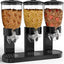 Food Storage Cereal Dispenser Containers Storage Candy Dry Food Container Countertop Rotating Knob for Candy Nuts Rice Granola