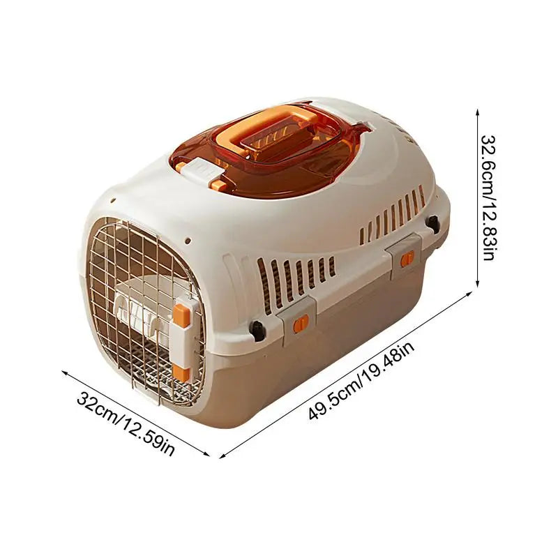 Pet Travel Carrier Pet Travel Washable Carrier Pet Travel Washable Carrier Cats Portable Stress-Free Carrier Sturdy Detachable
