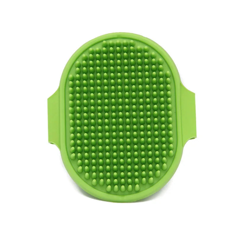 Soft Rubber Dog Brush Comb Cat Bath Brush Rubber Glove Hair Fur Grooming Massage Brush For Dog Cats Pet Bath Supplies