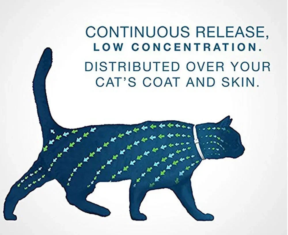 Pet Flea and Tick Collar for Dogs Cats Up To 8 Month Flea Tick Prevention Collar Anti-mosquito & Insect Repellent Puppy Supplies