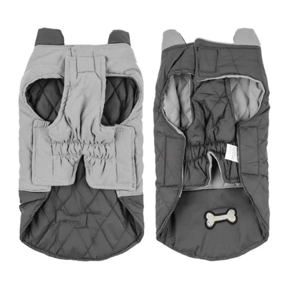 Warm Dog Pullover Waterproof Pullover Reflective Dog Coat Large Dog Warm Keeping Apparel For Cold Days For Camping Courtyard