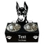 Pet Dog Bowls Novelty Detachable Feeding Bowl Holder Funny Portable Dog Bowls Creative Pet Feeding Bowl for Feeding Dogs Puppies