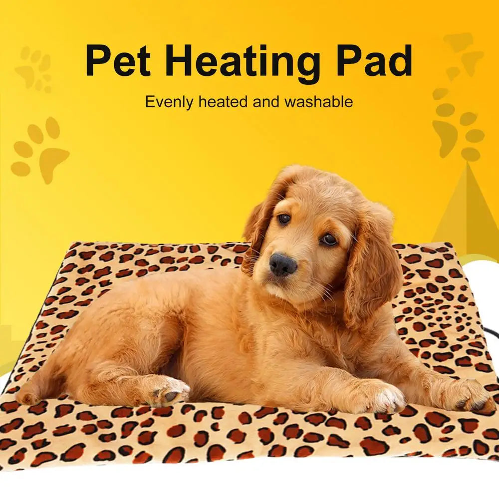 Cat Heating Pad Washable Electric Pet Heating Pad With 3 Adjustable Temperature 27x37cm Washable Electric Pet Heater Warmer Mat