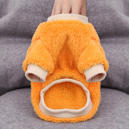 Soft Fleece Pet Dog Clothes For Small Medium Dogs Cats Warm Winter Dog Coat Jacket Puppy Cat Clothing Chihuahua Sweater Hoodies