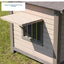 Outdoor Solid Wood Sunscreen Rain Protection Dog House Kennel  Large Medium-sized Dog Courtyard Villa Universa