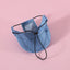 Dog Hat with Ear Holes Fashionable Denim Dog Baseball Outdoor Cap Adjustable Summer Travel Sport Hat for Small Medium Large Dogs