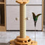 Pet Cat Toy Solid Wood Cat Turntable Funny Cat Stick Balls Durable Sisal Scratching Board Cat Supplies Cat Grab Column