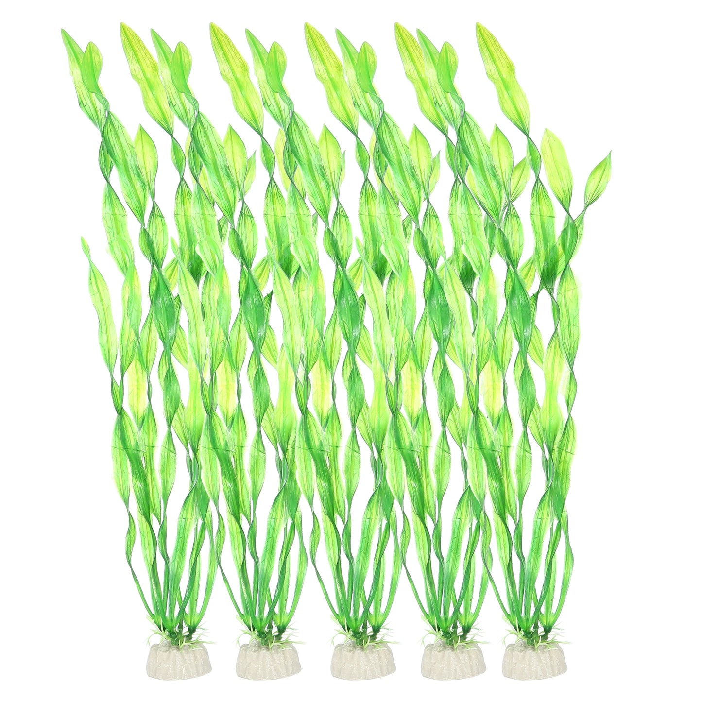 UXCELL 3/4/5/6/8/9 Pcs Artificial Aquarium Plants Grass Water Weeds Ornament Fish Tank Plant Flower Grass Decor Accessories