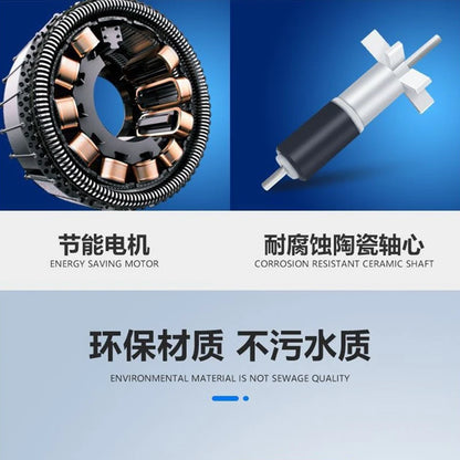 15W 25W Fish Tank Water Pump Aquarium 220V-240V Submersible Pump For Water Cycle and Pumping of the Fish Tank 3In1