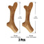 Gigwi Dog Chew Toys Real Wooden Deer Antlers for Aggressive Chewers Large Dog Chewing Indestructible Tough Durable Pet Toys Gift