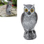 Owl Bird Deterrent Garden Plastic Owls to Keep Birds Away Waterproof Sunscreen Owl to Scare Birds Away Fake Owl for Birds