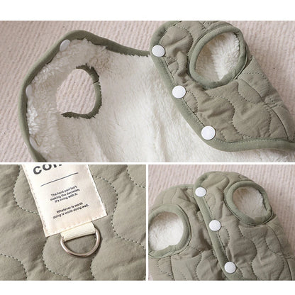 Thickened Warm Dog Coat Jacket Pet Dog Clothes for Small Medium Dogs Fleece Puppy Clothes Chihuahua Yorkshire Clothing