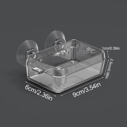 Reptile Ledge Feeder Suction Cup Gecko Ledge Feeder Anti-Escape Mealworm Bowl Durable Feeding Basin Pet Supplies
